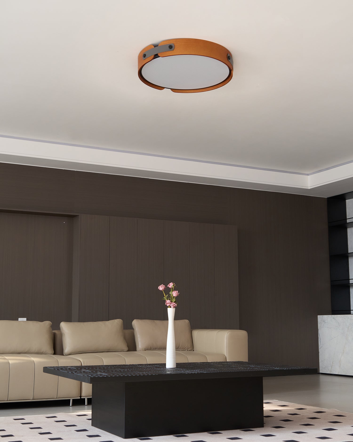 Aiwen Wood Ceiling Light
