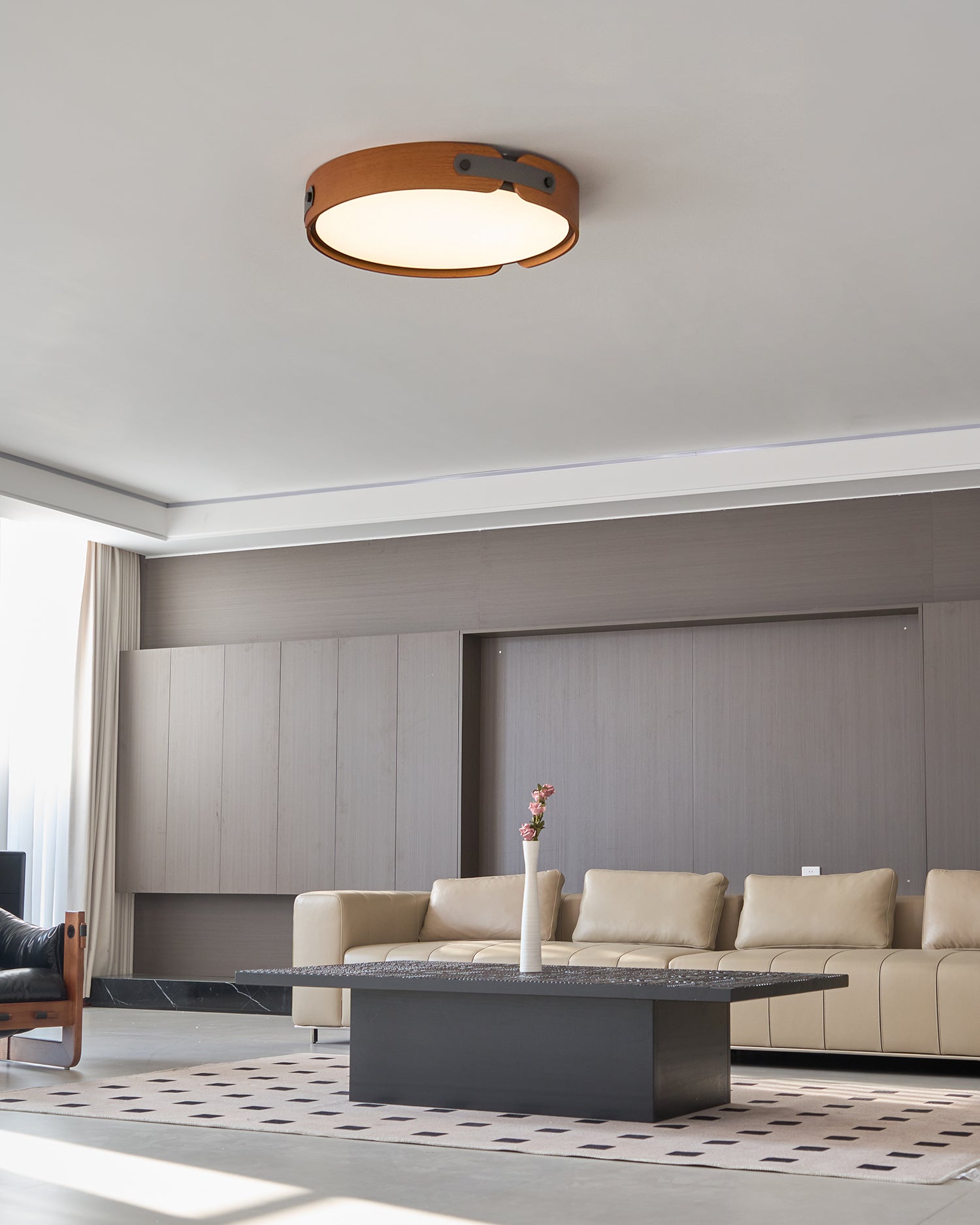 Aiwen Wood Ceiling Light