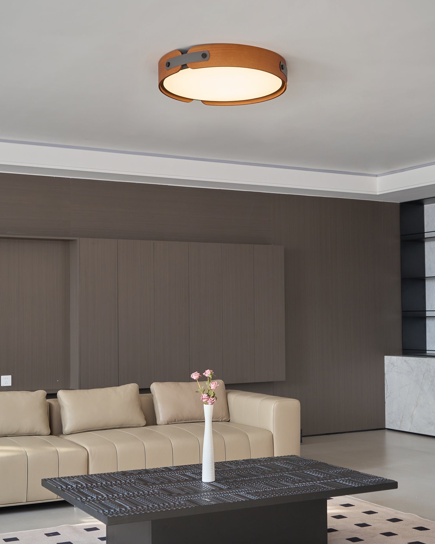 Aiwen Wood Ceiling Light