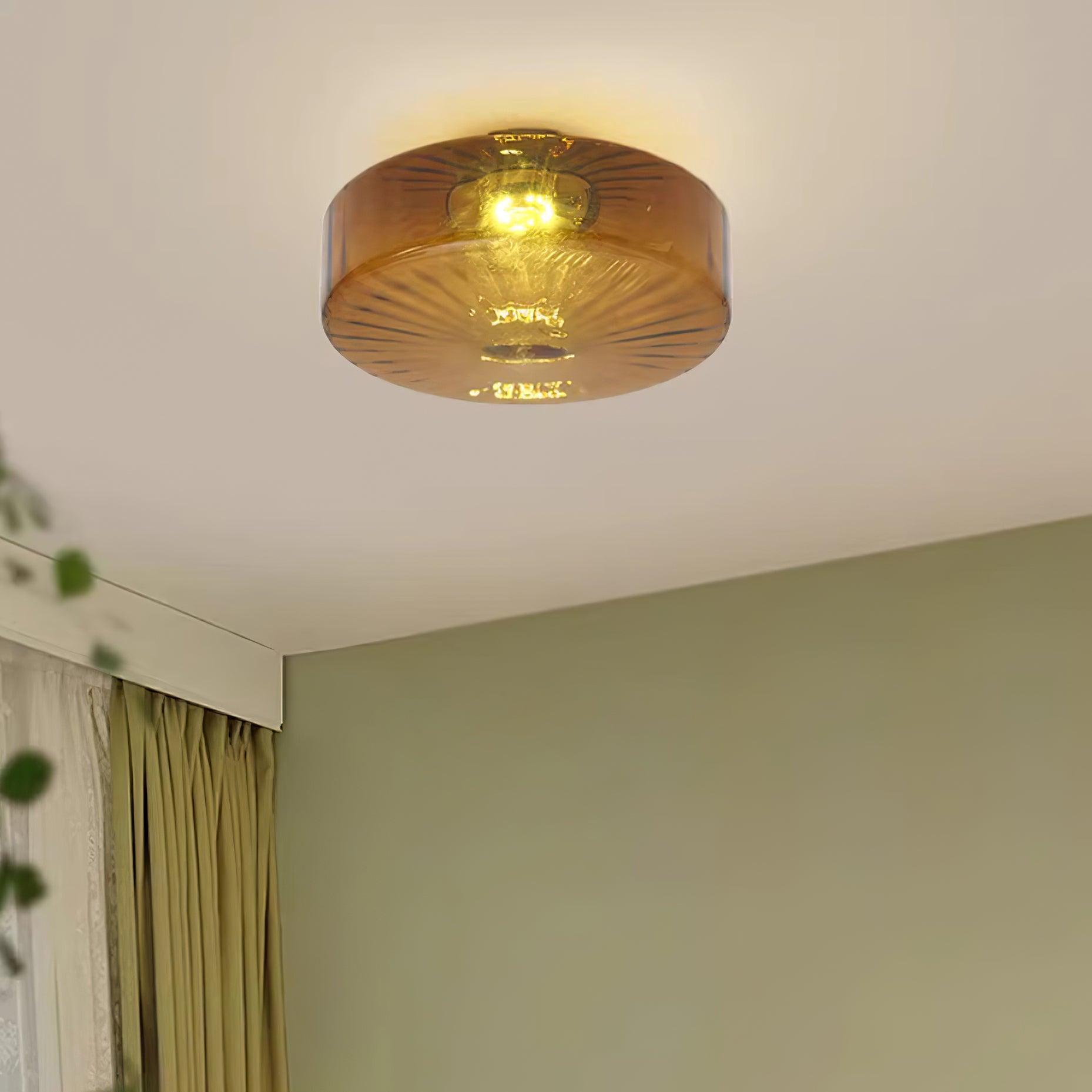 Amber Razia Ceiling Light