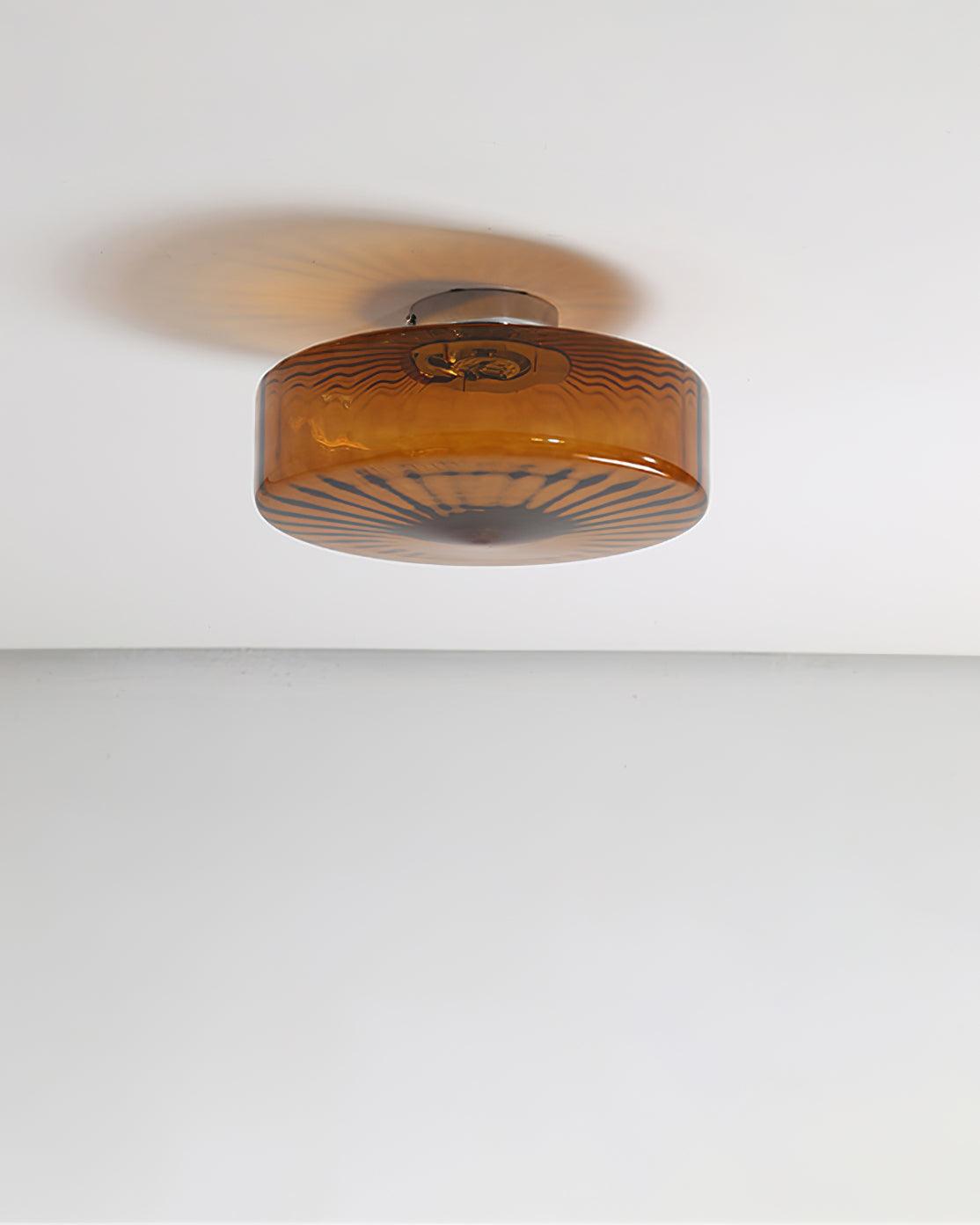 Amber Razia Ceiling Light