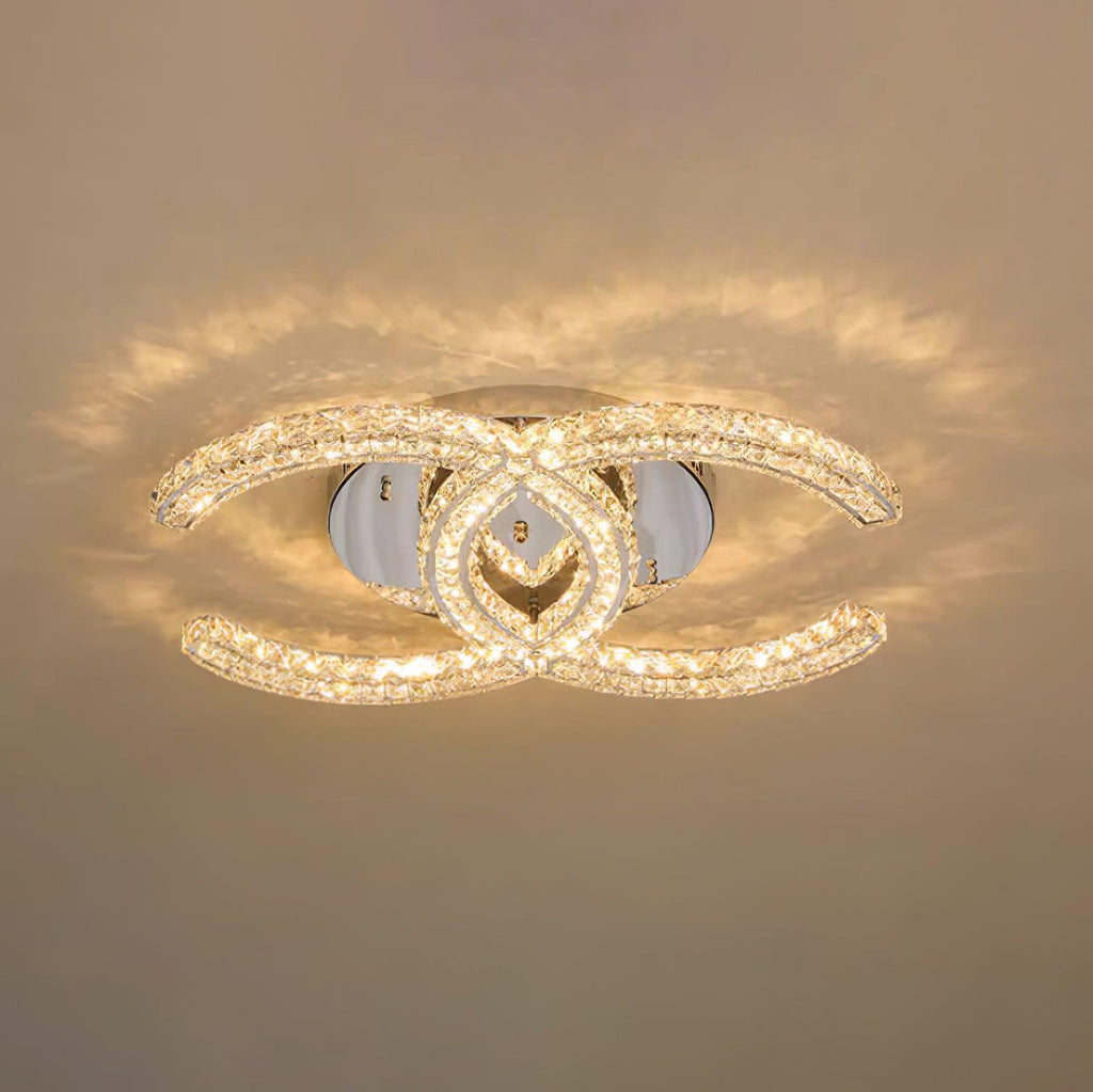 Crystal Ceiling Light