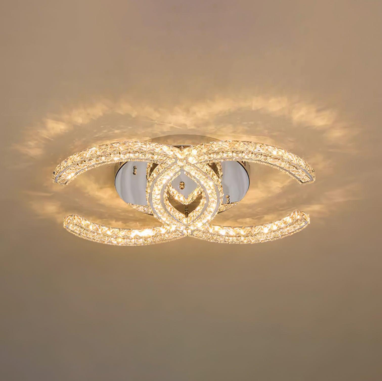 Crystal Ceiling Light