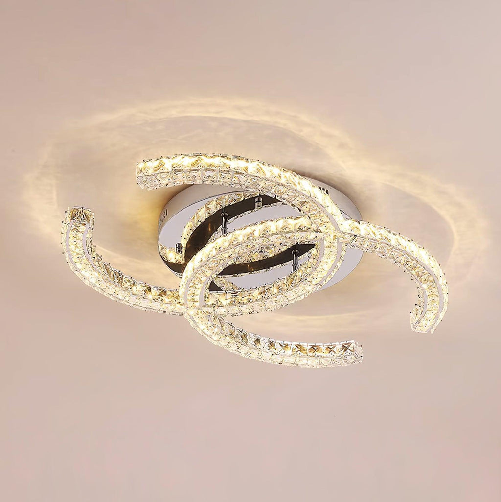 Crystal Ceiling Light