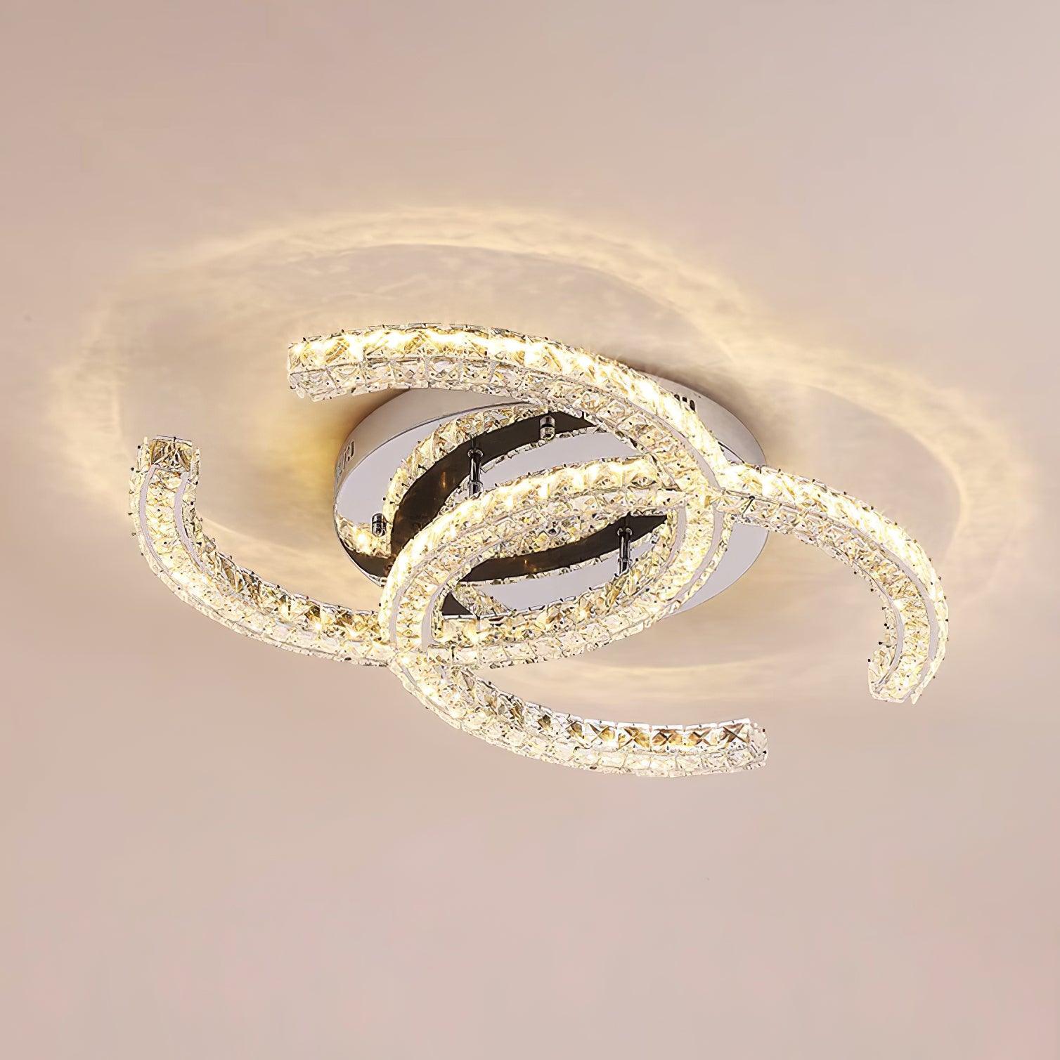 Crystal Ceiling Light