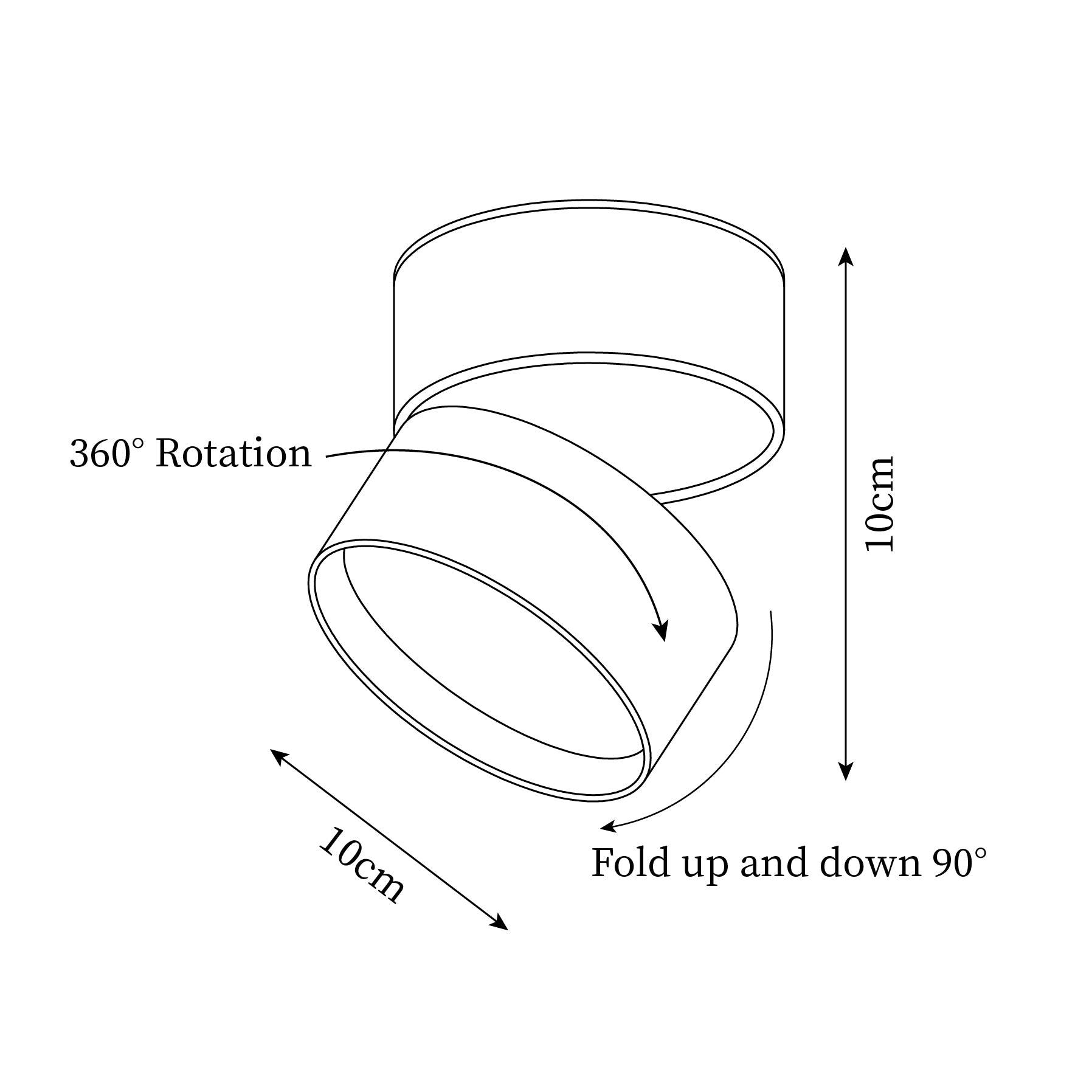 Favilla Surface Recessed Light