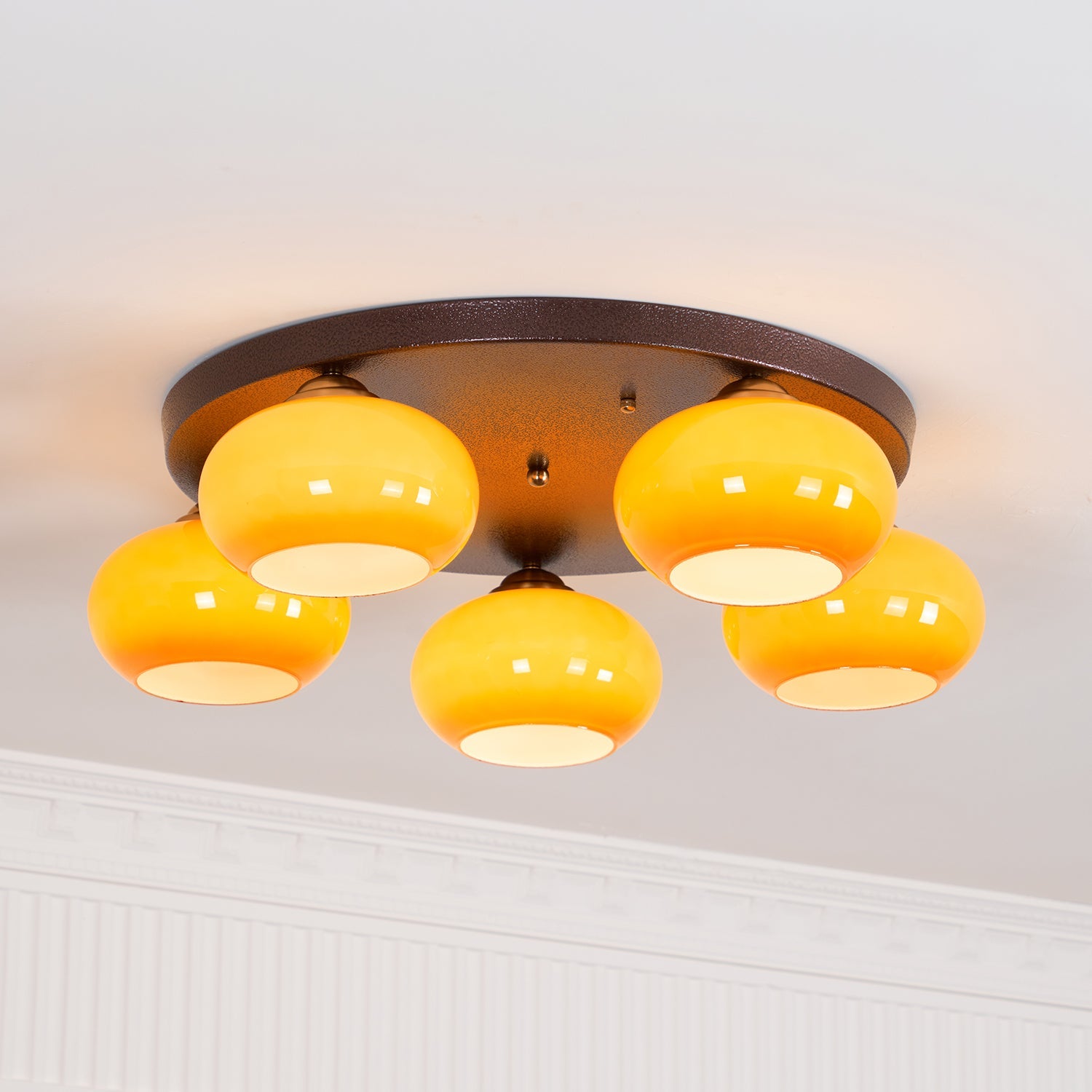 Hailie Glass Ceiling Light