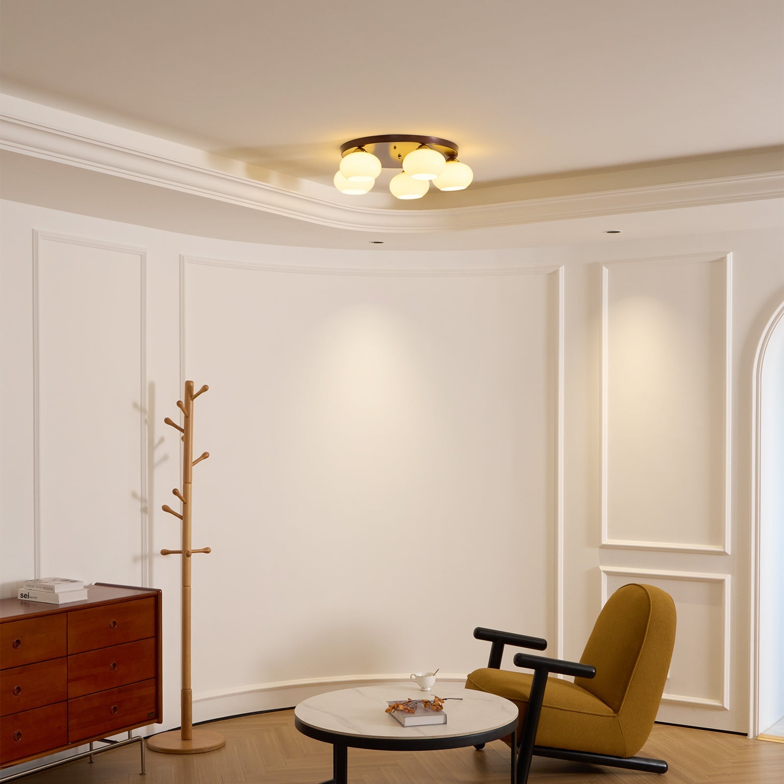 Hailie Glass Ceiling Light