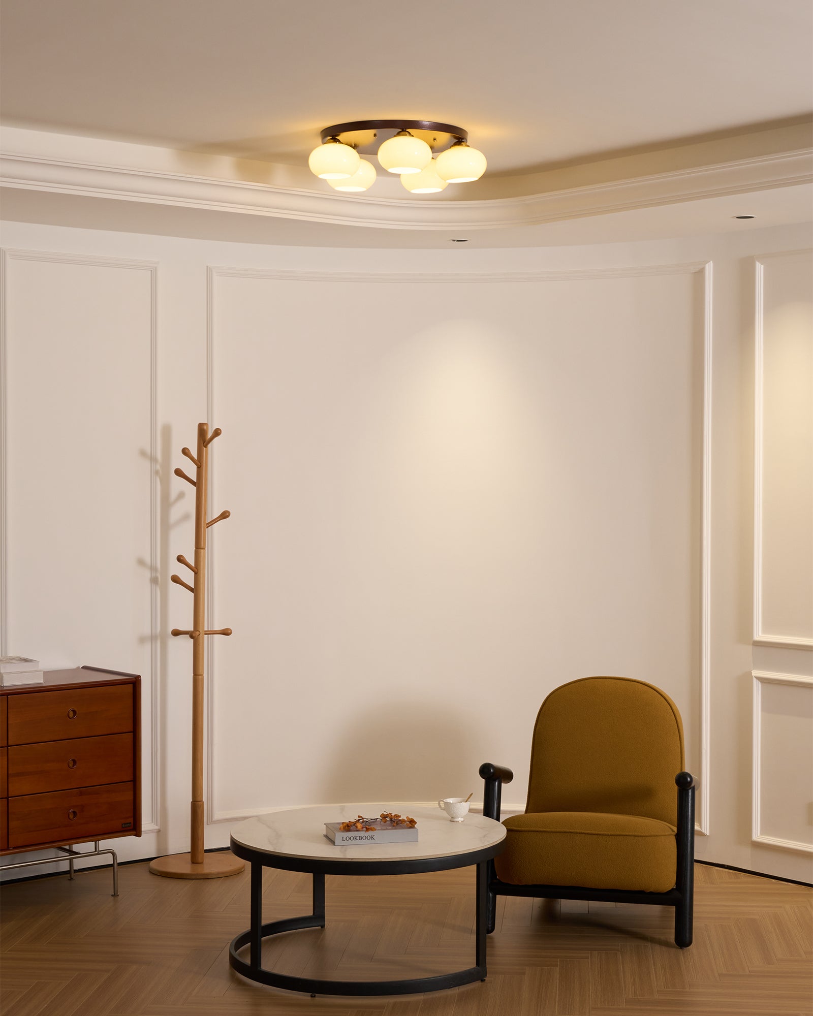 Hailie Glass Ceiling Light