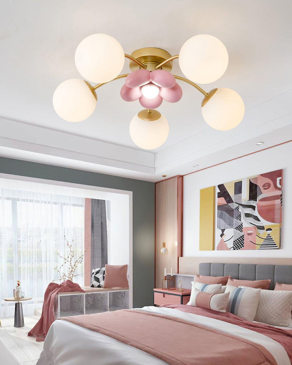 Mauricio Flowers Ceiling Light