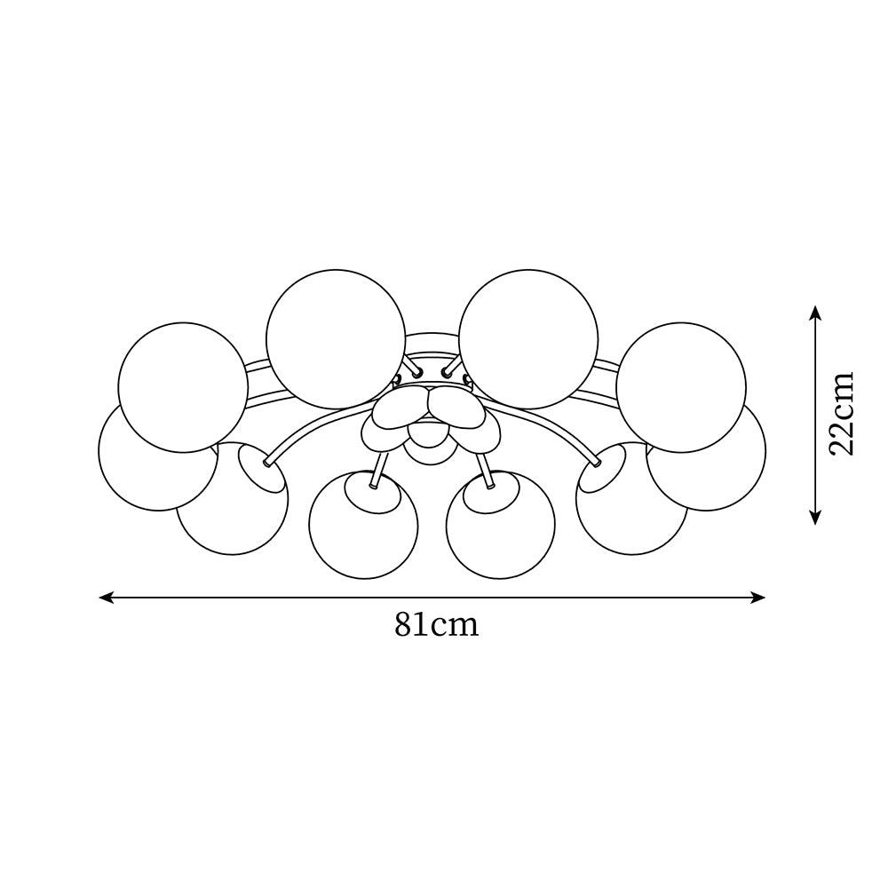 Mauricio Flowers Ceiling Light