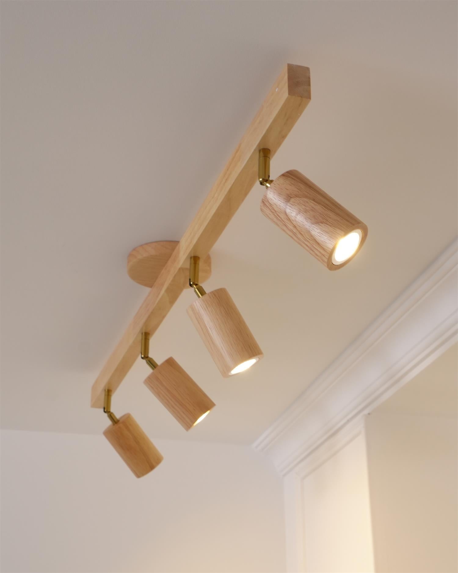 Merlo Wood Track Lighting