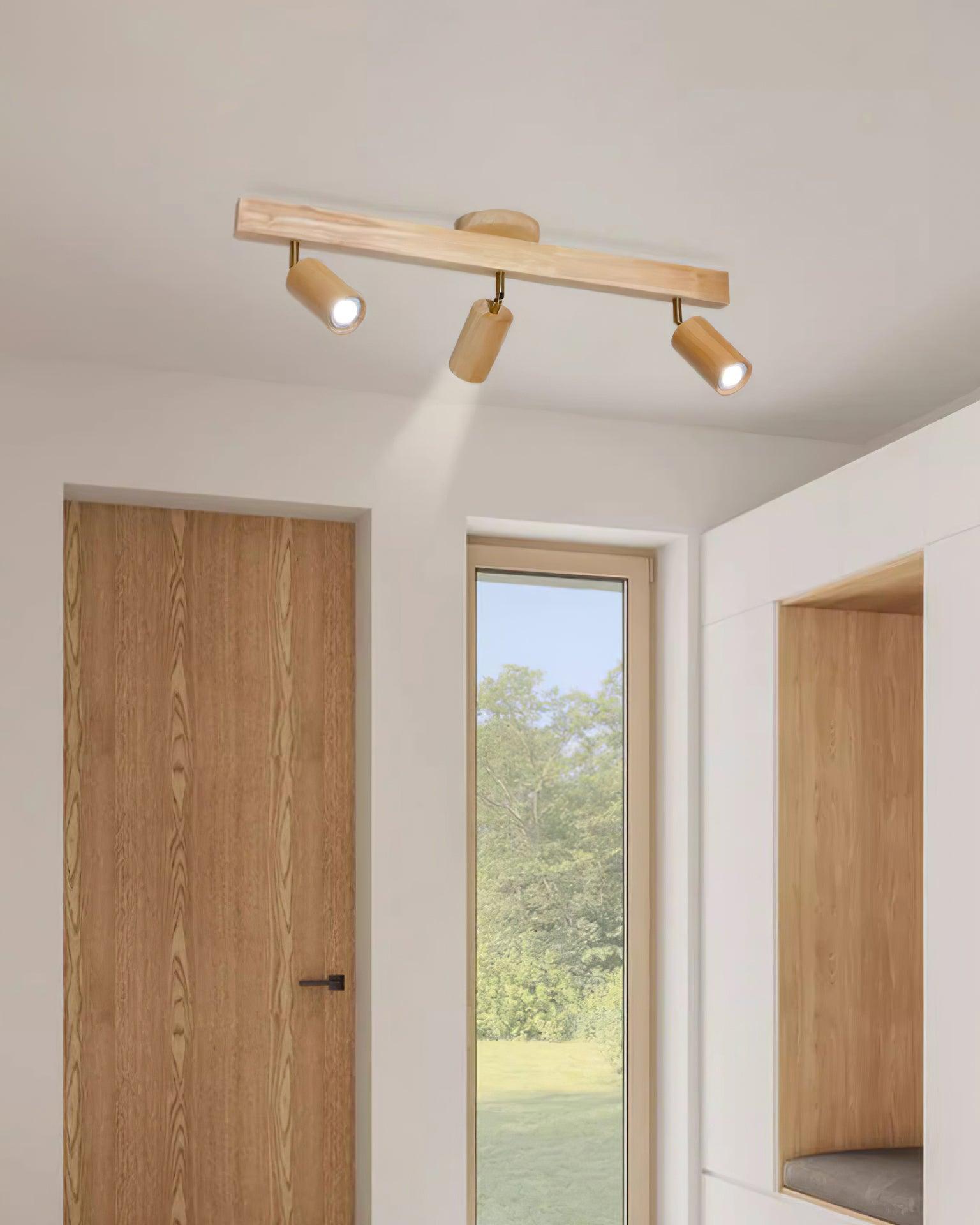 Merlo Wood Track Lighting