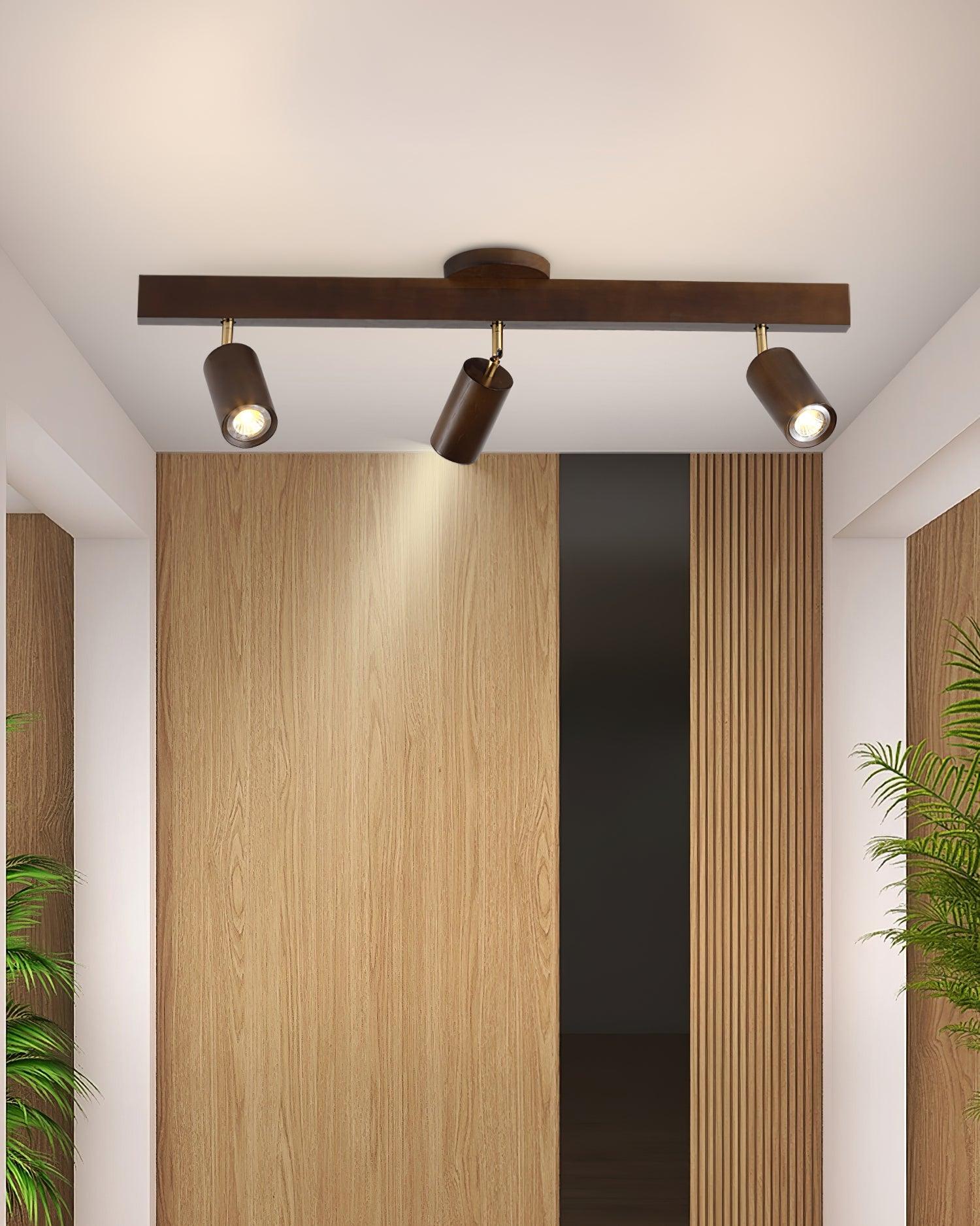 Merlo Wood Track Lighting