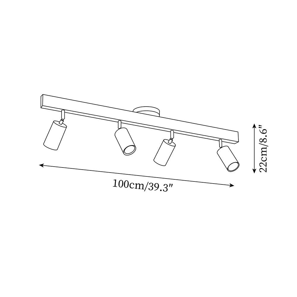 Merlo Wood Track Lighting