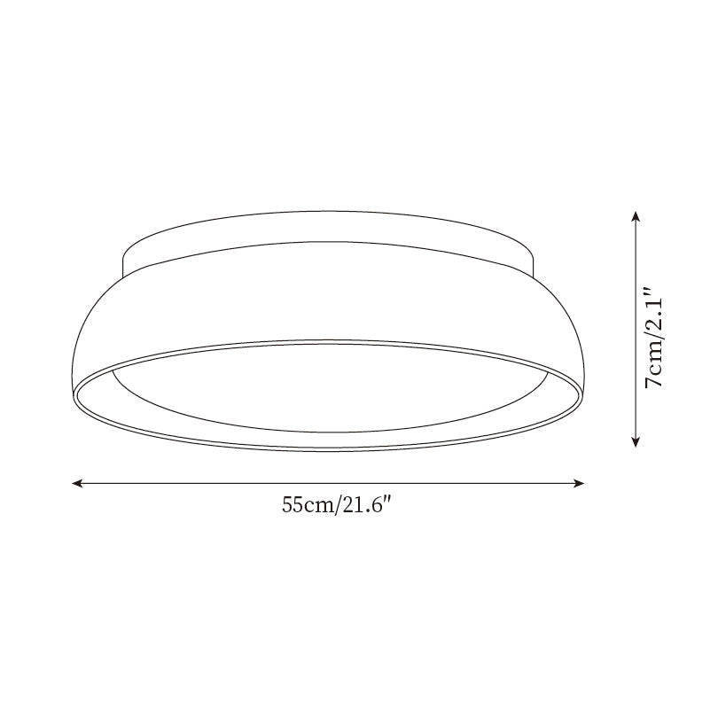 Piedra Travertine Ceiling Light