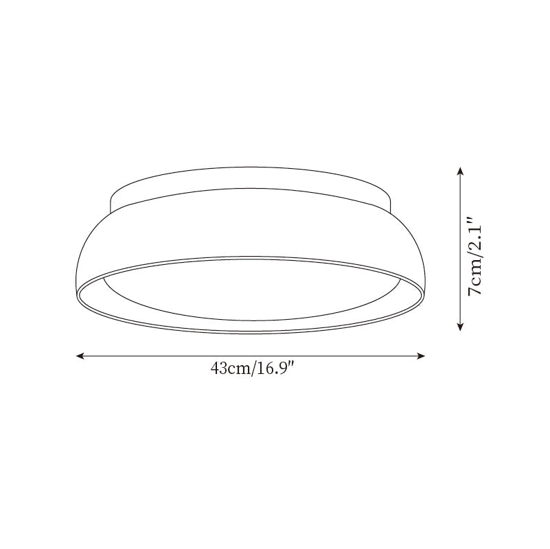 Piedra Travertine Ceiling Light